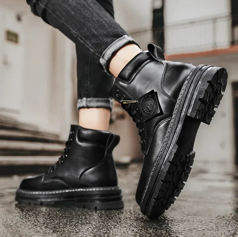 Men's Classic Lace-Up Shoes, Elegant