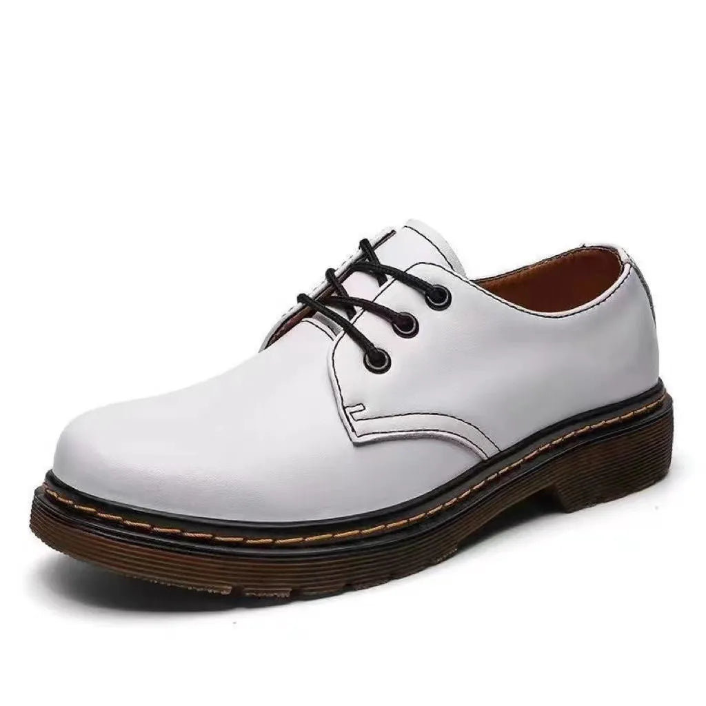 Men's Fashionable Leather Ankle Boots in Urban Style