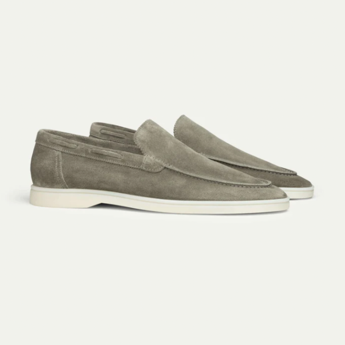 Men's Handcrafted Suede Loafers