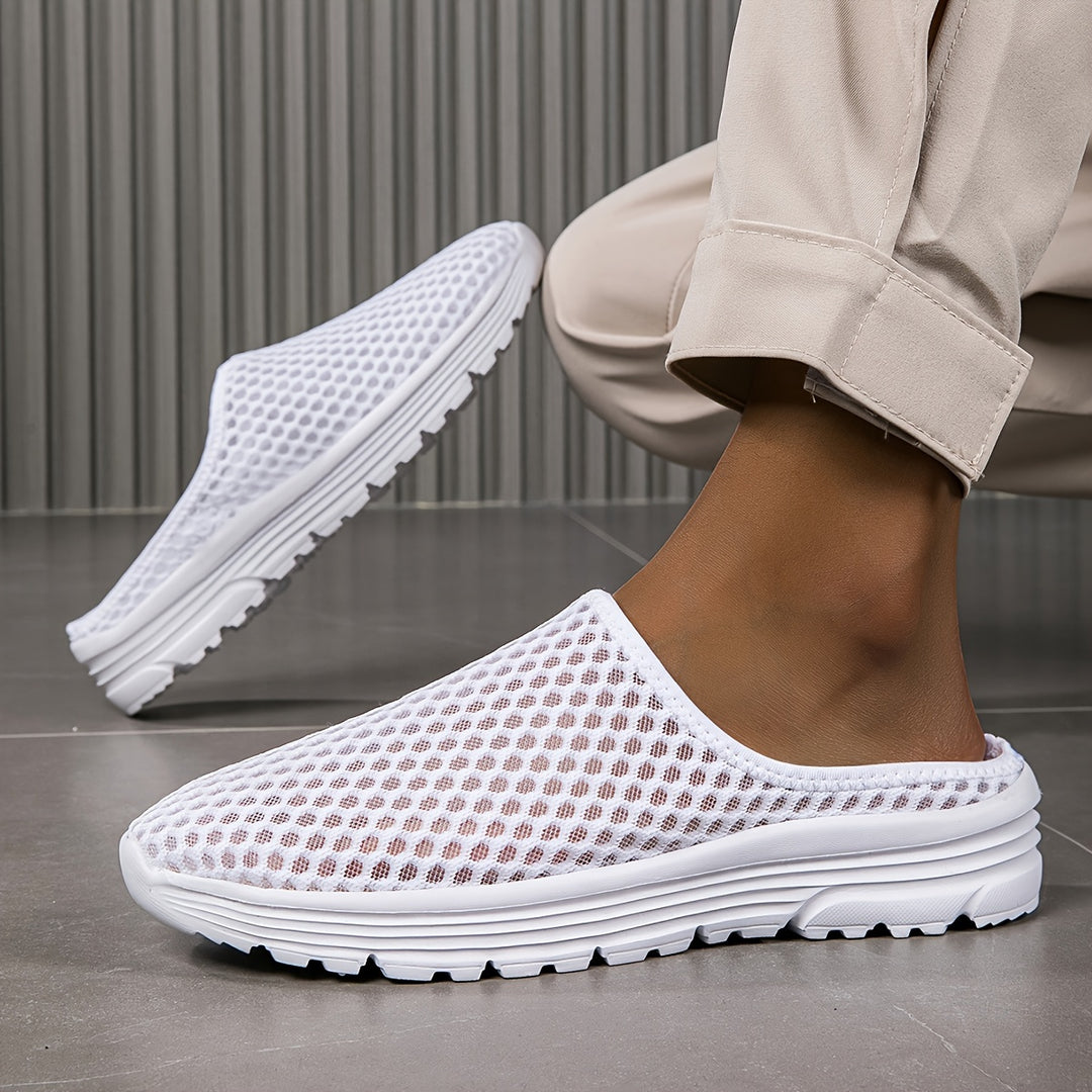 Men's Lightweight Slip-On Slippers, Breathable