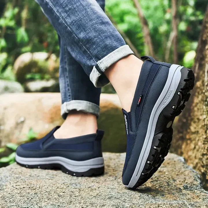 Men's Orthopedic Slip-On Loafers Without Laces