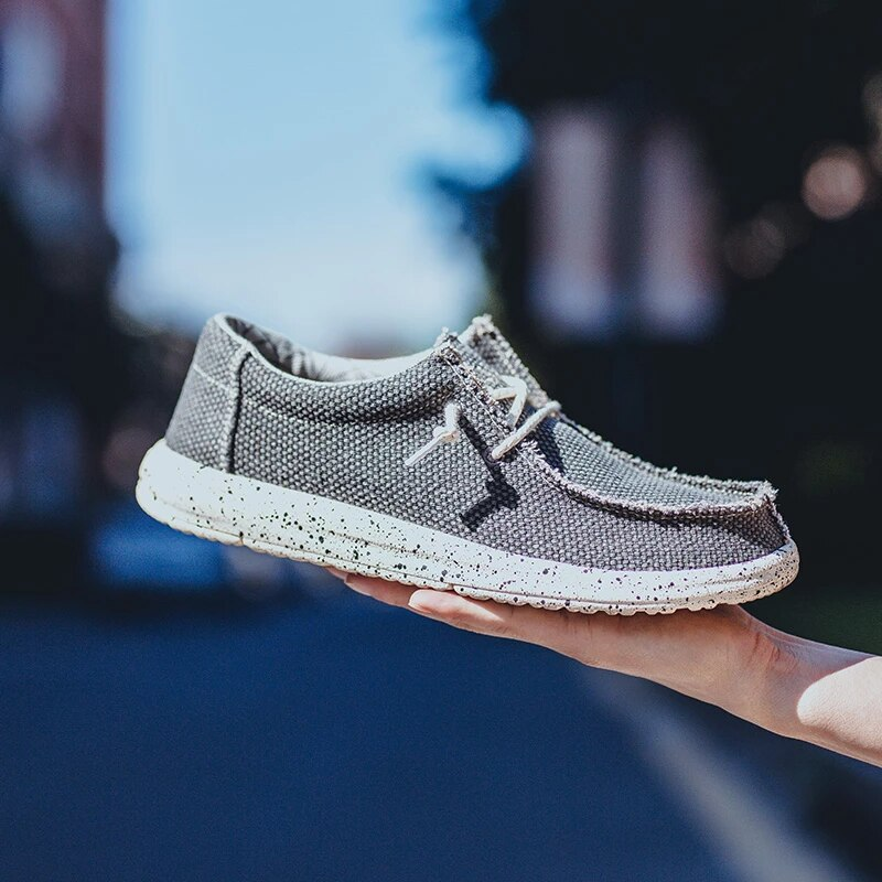 Men's Slip-On Shoes, Breathable and Durable
