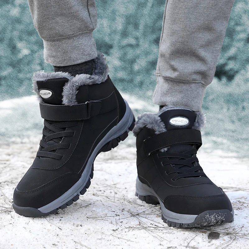 Men's Waterproof Insulated Snow Boots