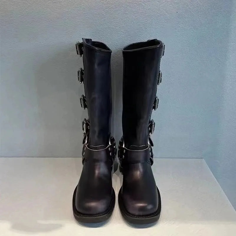 Women's Biker Ankle Boots for Any Weather