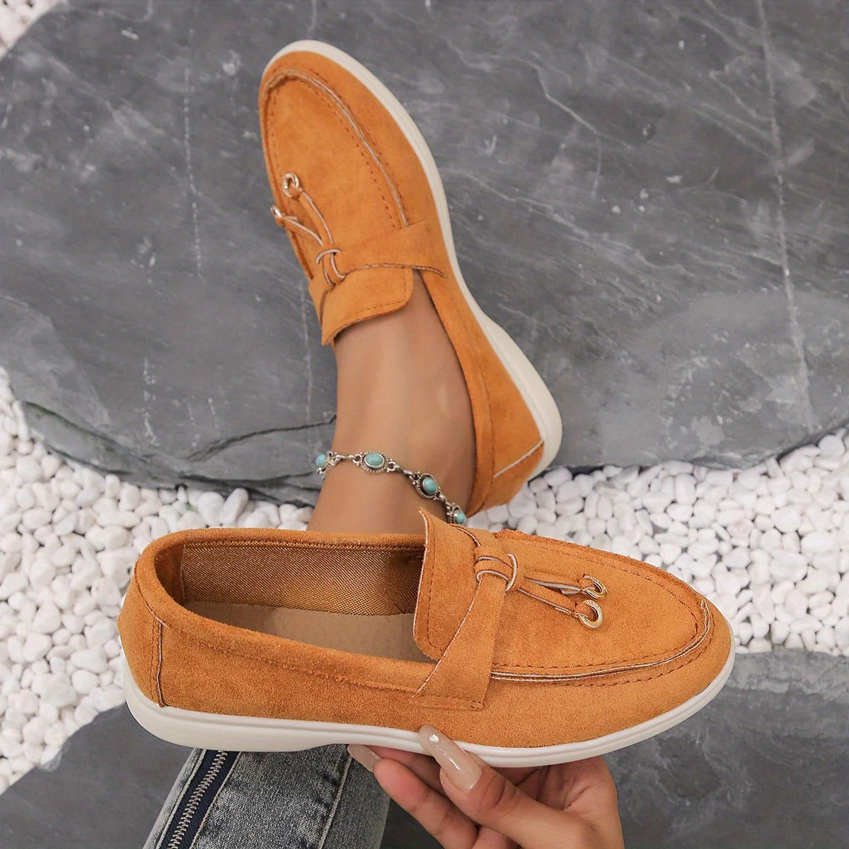 Women's Elegant Loafers, Comfortable for Everyday