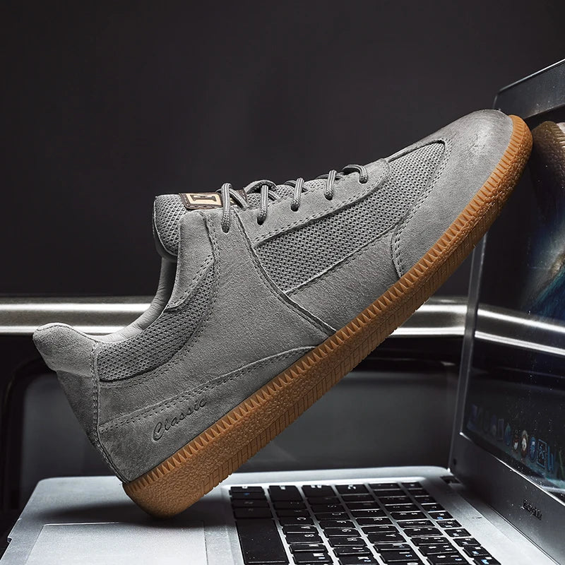 Women's Leather Sneakers in Italian Style