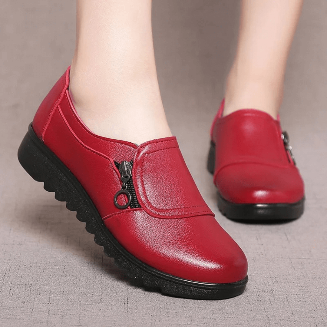 Women's Orthopedic Loafers with Zip