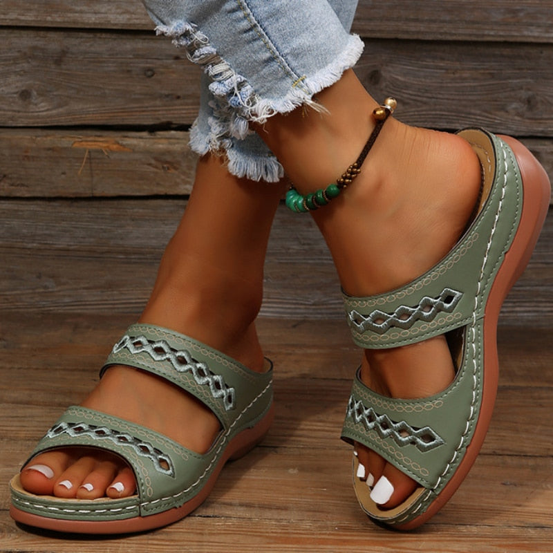 Women's Orthopedic Sandals with Triple Support