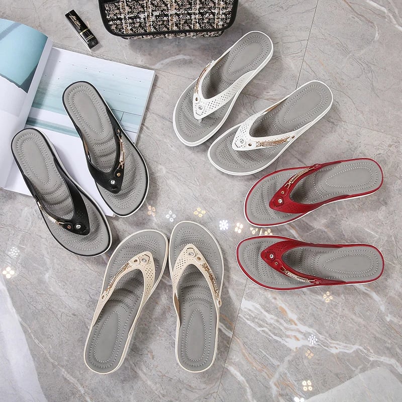 Women's Orthopedic Slides with Soft Sole