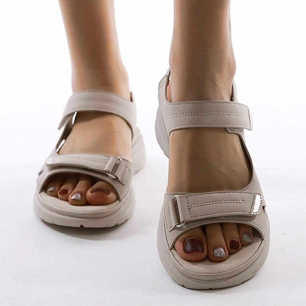Women's Sandals with Adjustable Straps and Open Toe
