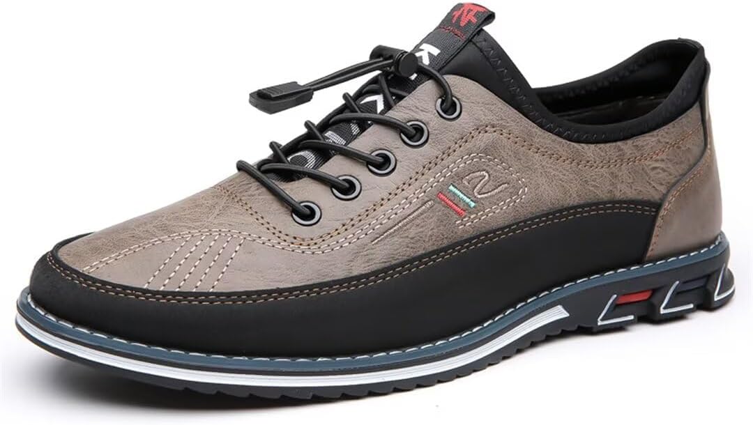 Men's Classic Leather Shoes, Breathable