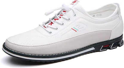 Men's Classic Leather Shoes, Breathable