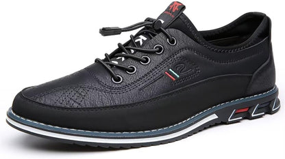 Men's Classic Leather Shoes, Breathable