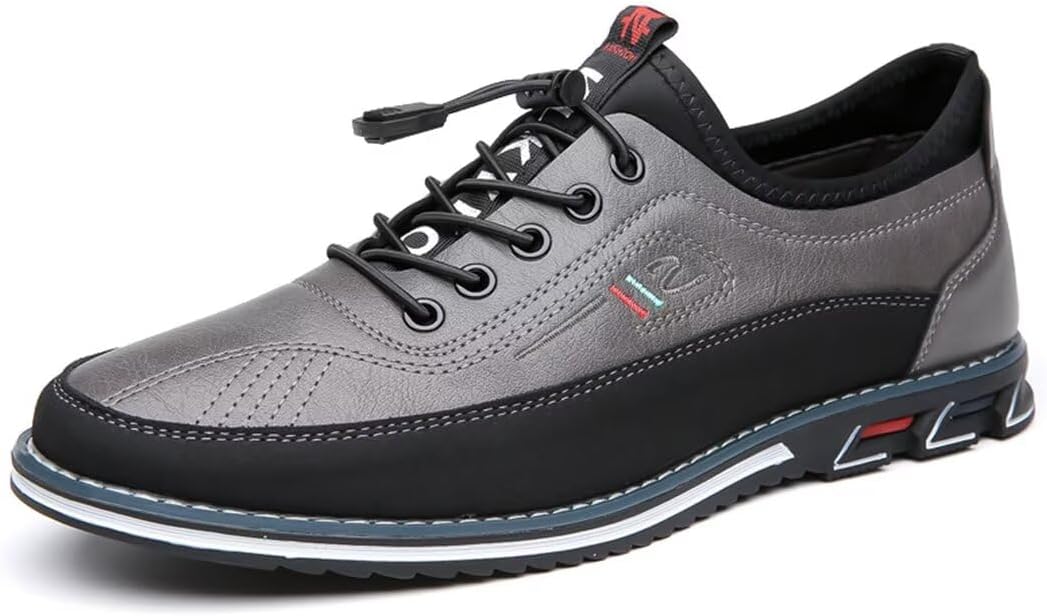 Men's Classic Leather Shoes, Breathable