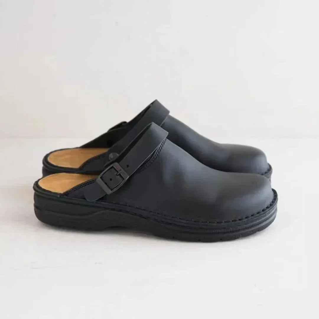 Men's Elegant Slippers with Non-Slip Sole
