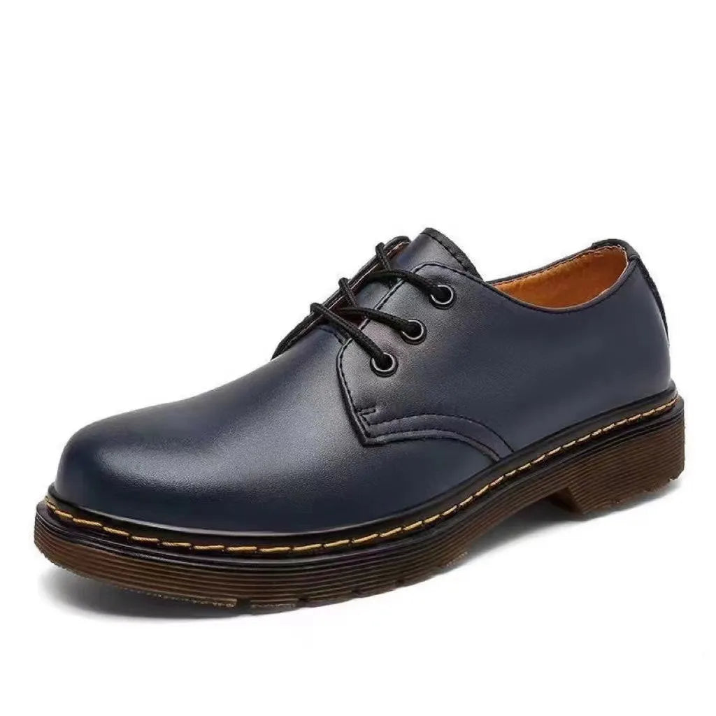 Men's Fashionable Leather Ankle Boots in Urban Style