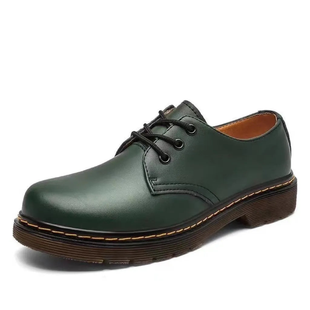 Men's Fashionable Leather Ankle Boots in Urban Style