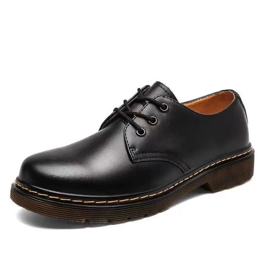 Men's Fashionable Leather Ankle Boots in Urban Style