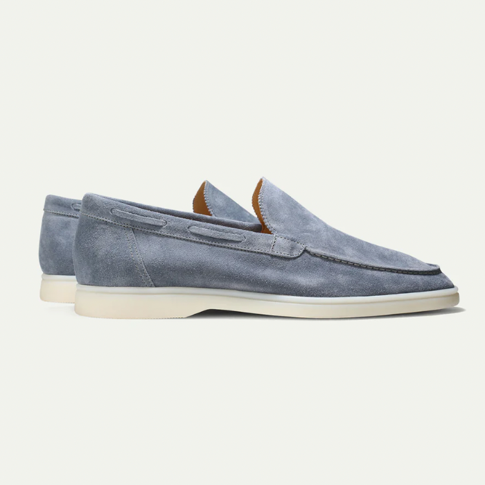 Men's Handcrafted Suede Loafers