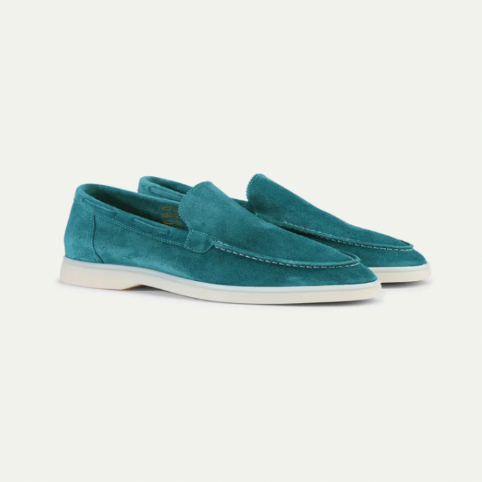 Men's Handcrafted Suede Loafers