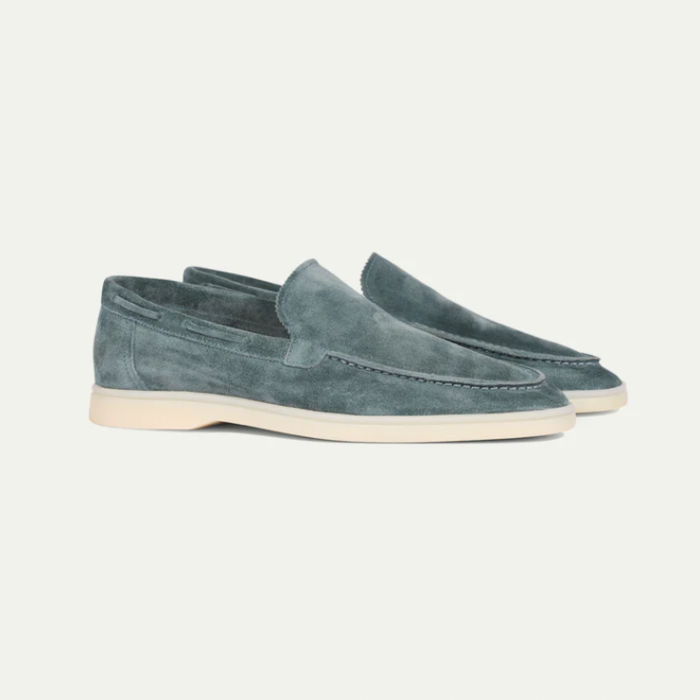 Men's Handcrafted Suede Loafers