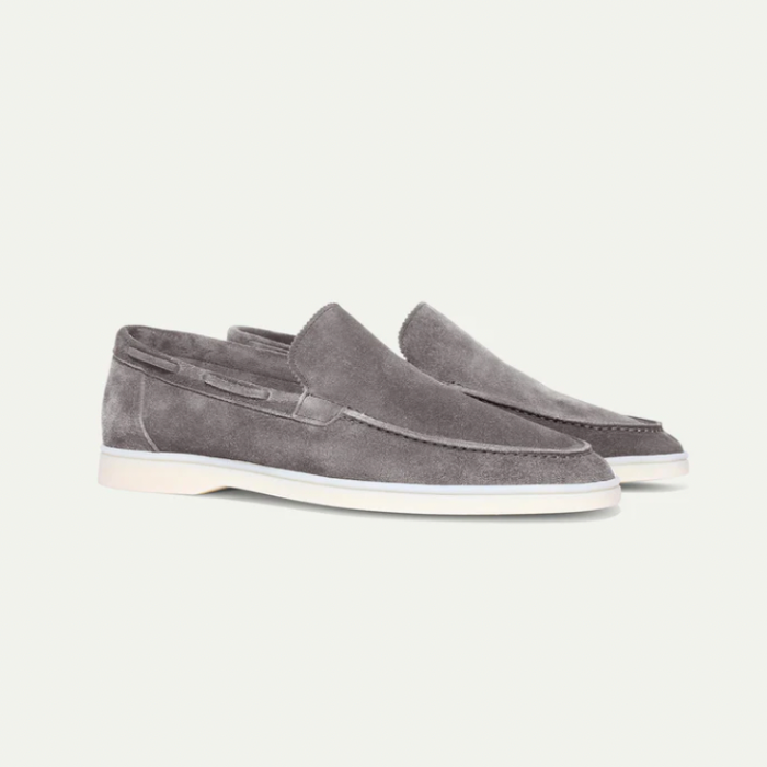 Men's Handcrafted Suede Loafers