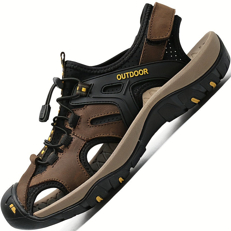 Men's Hiking Sandals with Closed Toe