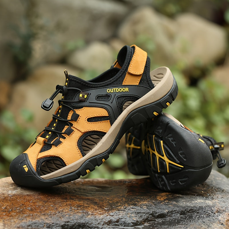 Men's Hiking Sandals with Closed Toe