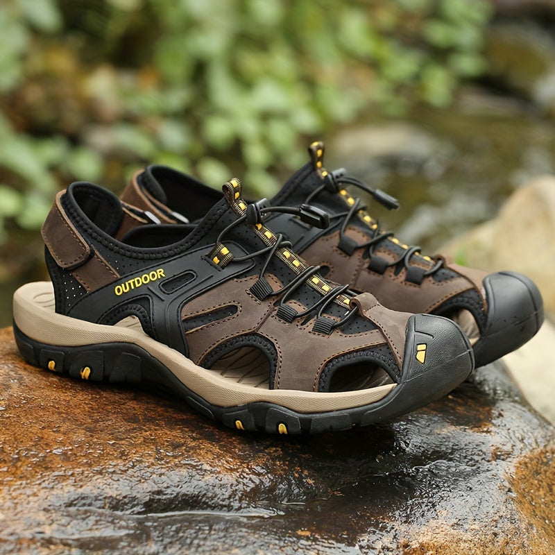 Men's Hiking Sandals with Closed Toe