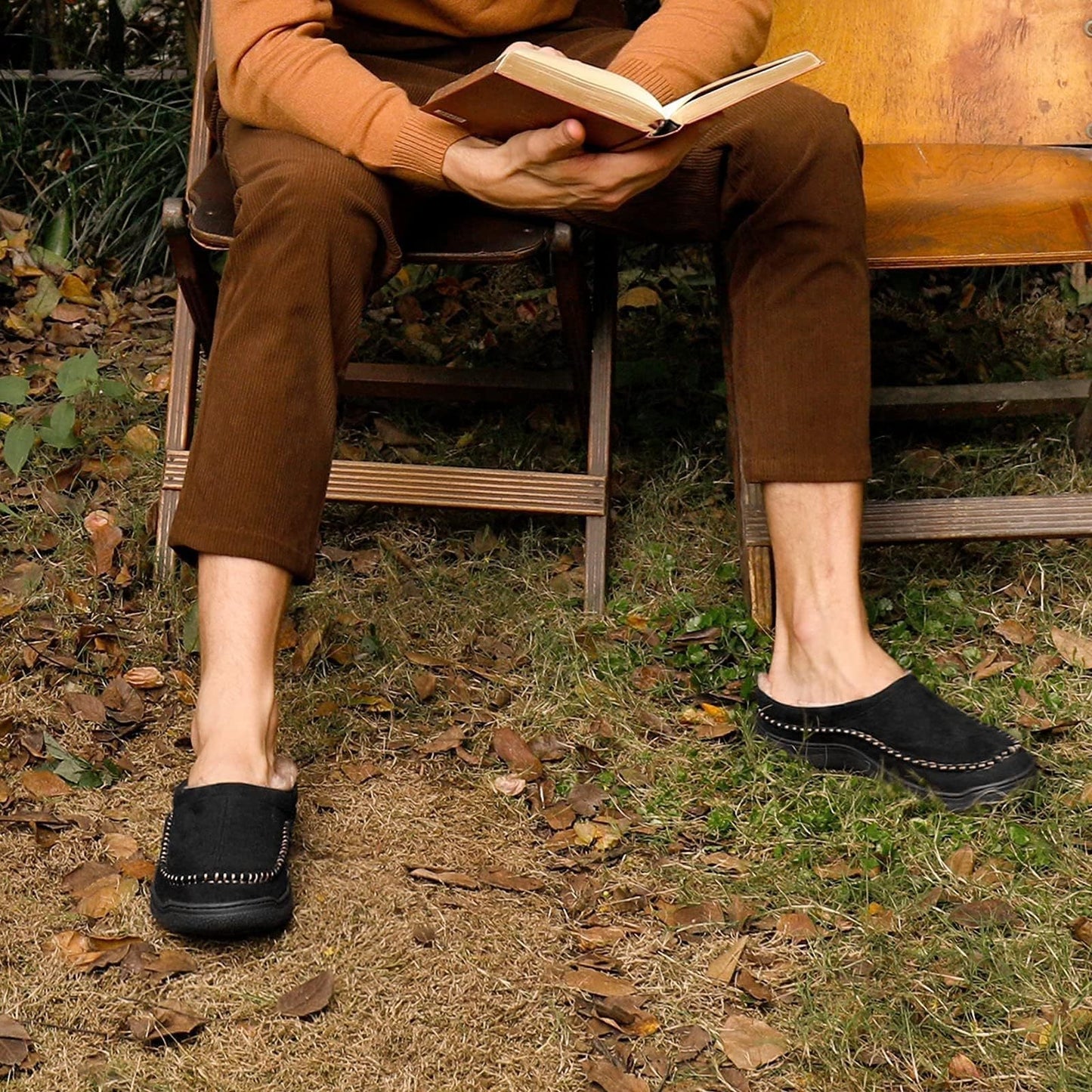 Men's Insulated Loafers with Thick Lining