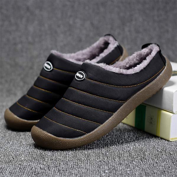 Men's Insulated Slippers for Winter Evenings