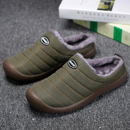 Men's Insulated Slippers for Winter Evenings