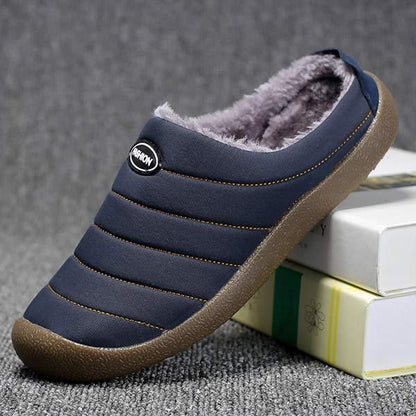 Men's Insulated Slippers with Soft Lining
