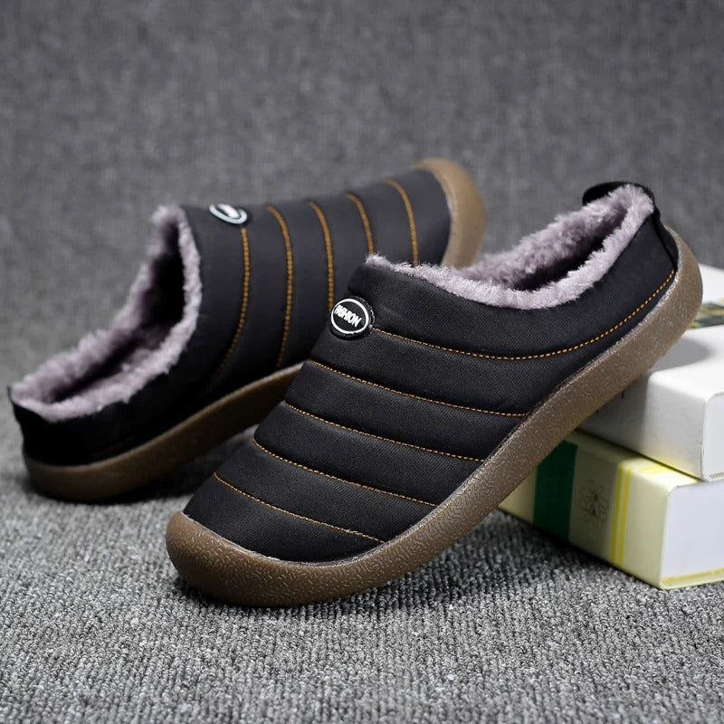 Men's Insulated Slippers with Soft Lining