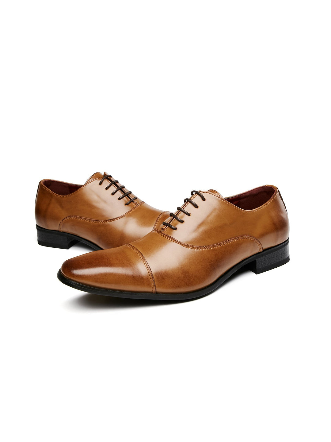 Men's Leather Lace-Up Shoes, Formal