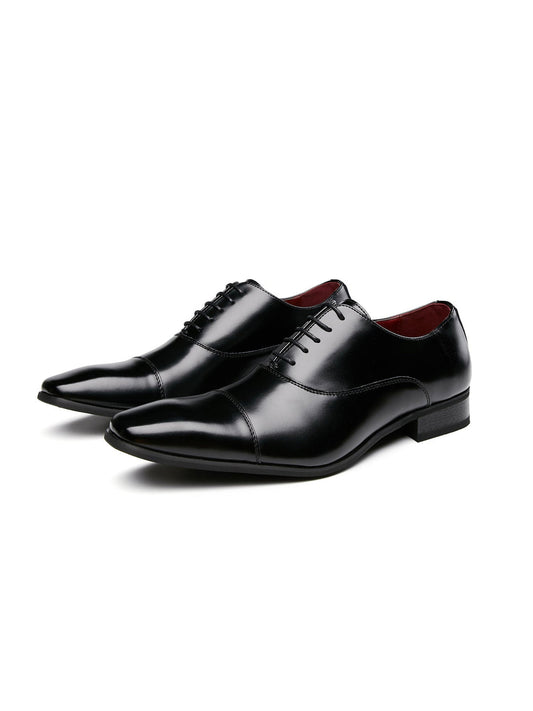 Men's Leather Lace-Up Shoes, Formal