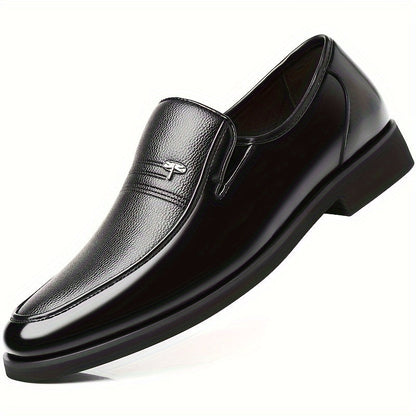 Men's Leather Slip-On Loafers, Breathable