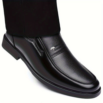 Men's Leather Slip-On Loafers, Breathable