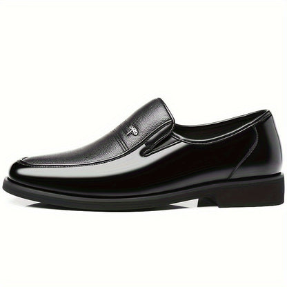 Men's Leather Slip-On Loafers, Breathable