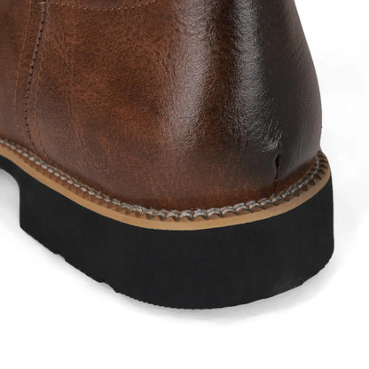 Men's Leather Western-Style Cowboy Boots