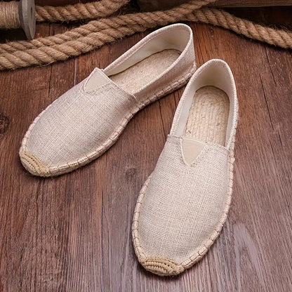 Men's Lightweight Slip-On Espadrilles for Summer