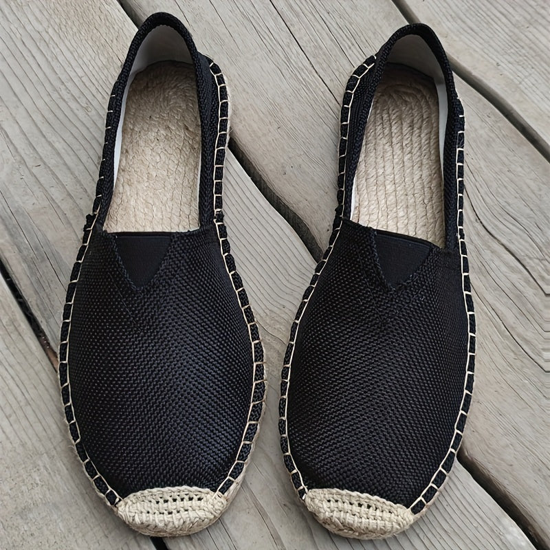 Men's Lightweight Slip-On Espadrilles for Summer
