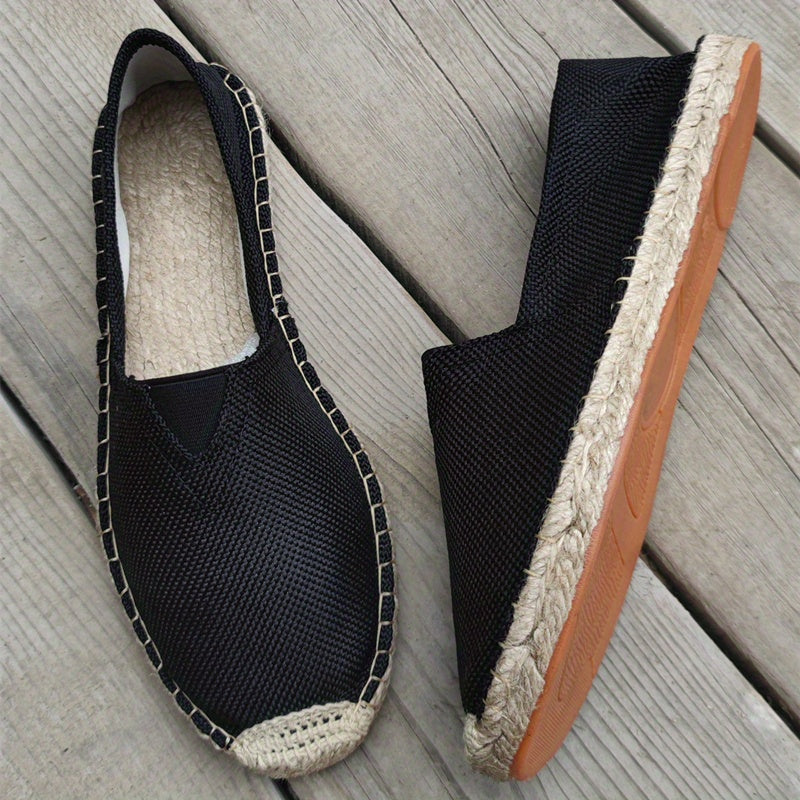 Men's Lightweight Slip-On Espadrilles for Summer
