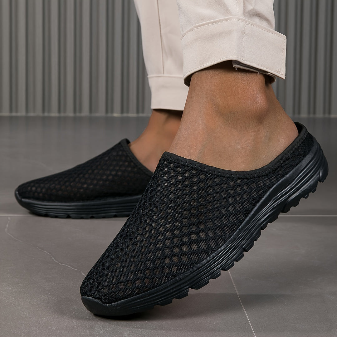 Men's Lightweight Slip-On Slippers, Breathable