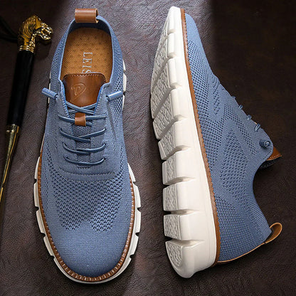 Men's Mesh Sneakers, Breathable and Flexible