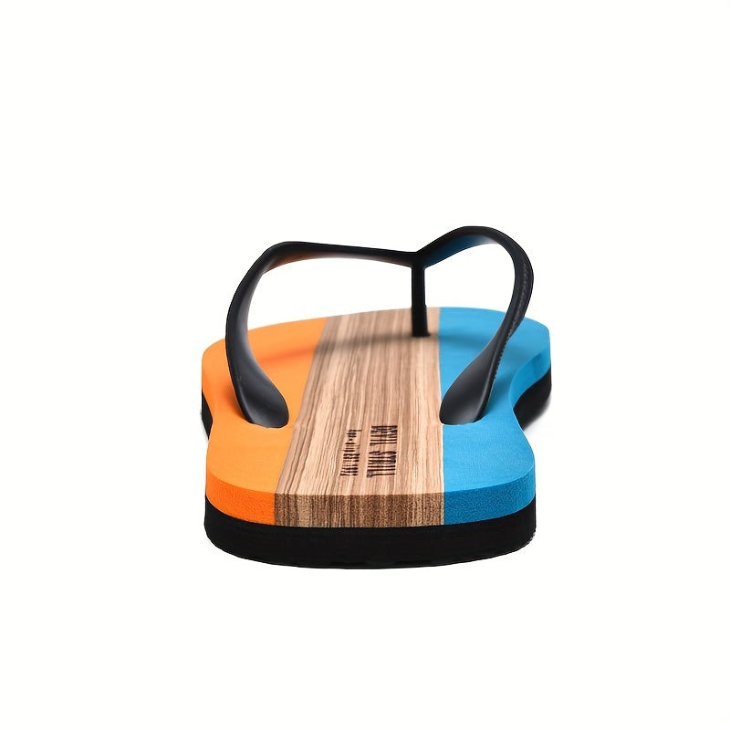 Men's Non-Slip Slides with EVA Sole