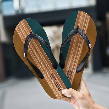 Men's Non-Slip Slides with EVA Sole