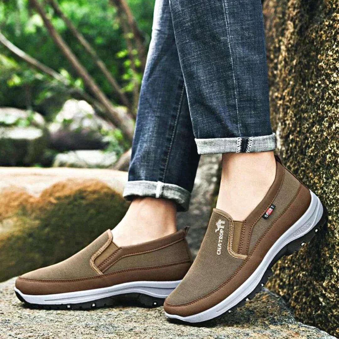 Men's Orthopedic Hiking Boots with Cushioning