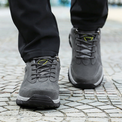 Men's Orthopedic Hiking Boots with a Sturdy Sole