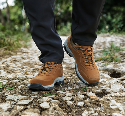 Men's Orthopedic Hiking Boots with a Sturdy Sole